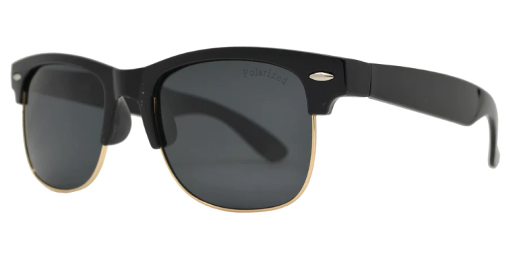 EyeframesInt-DY-PL117583, Classic Half Rimmed  Sunglasses, Assorted Colors 