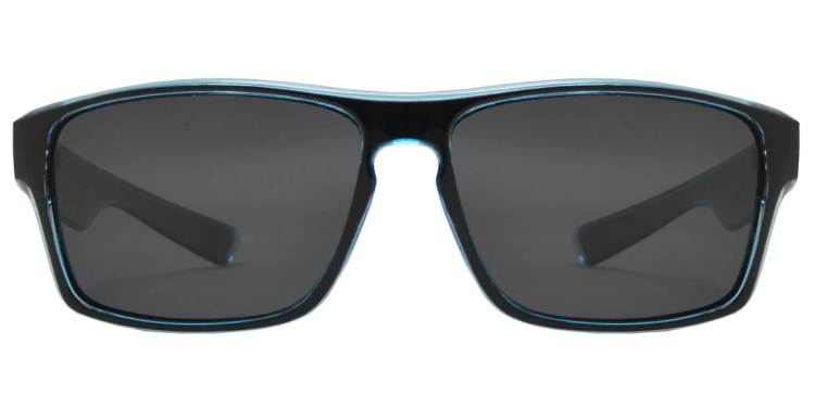 EyeframesInt-DY-PL115195 , Polarized 1.1 MM Plastic Sports Sunglasses, Assorted Colors
