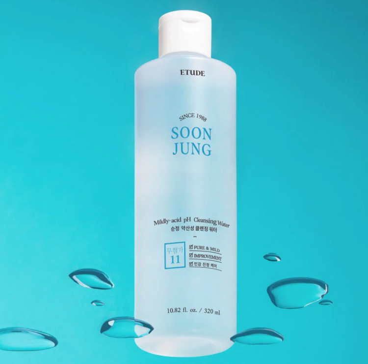 ETUDE, Soon Jung 5.5 Cleansing Water 