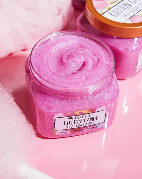 Tree Hut, Cotton Candy Shea Sugar Scrub
