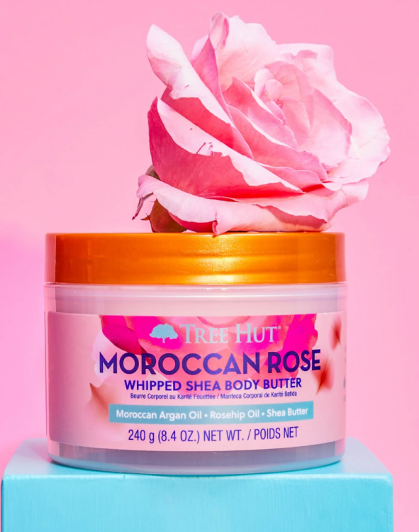 Tree Hut, Moroccan Rose Whipped Body Butter
