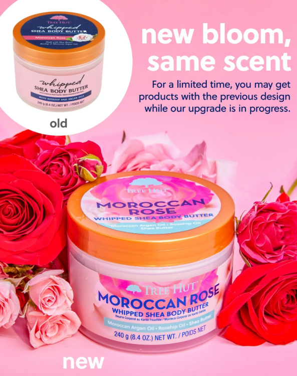 Tree Hut, Moroccan Rose Whipped Body Butter