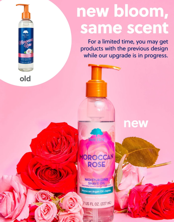 Tree Hut, Moroccan Rose Moisturizing Shave Oil