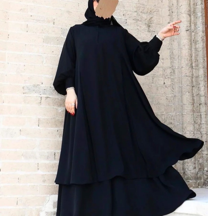 عباية كلوش سادة 