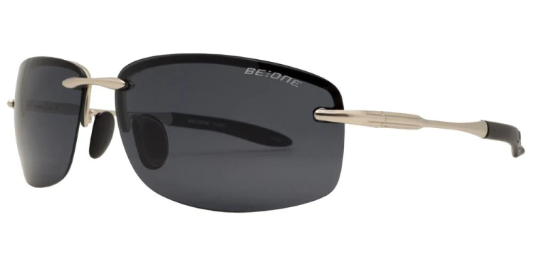 EyeframesInt-DY-PL113625 - Polarized Men Rimless Sport Metal Sunglasses, Assorted Colors