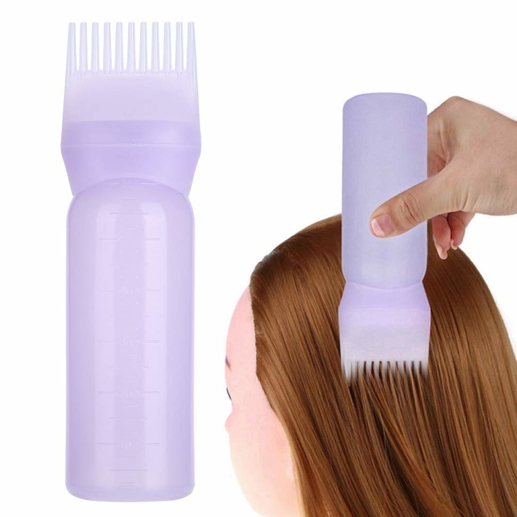 Set of Silicone scalp brush + Hair Mask & Oils Applicator 