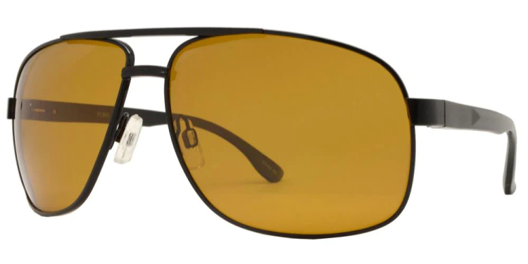 EyeframesInt-DY-PL11963 - Aluminum Square Aviator Sunglasses, Assorted Colors
