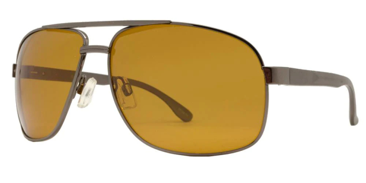 EyeframesInt-DY-PL11963 - Aluminum Square Aviator Sunglasses, Assorted Colors