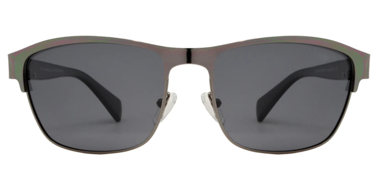 EyeframesInt-DY-PL115328 - Sport Metal Polarized Sunglasses, Assorted Colors