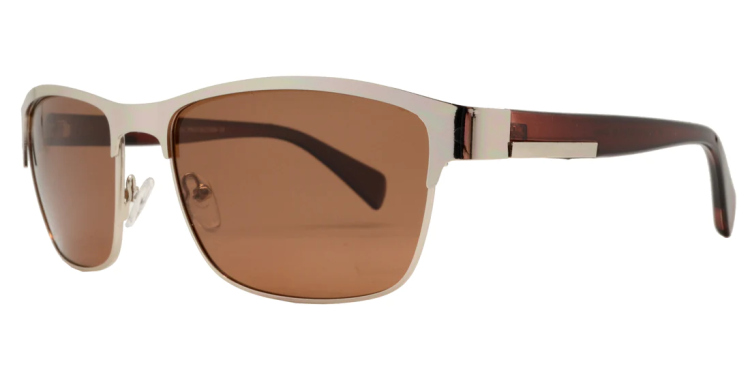 EyeframesInt-DY-PL115328 - Sport Metal Polarized Sunglasses, Assorted Colors