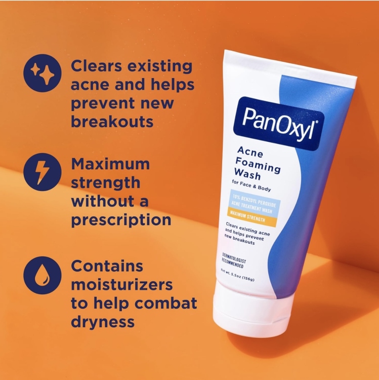 Panoxyl Acne foaming wash (10%)