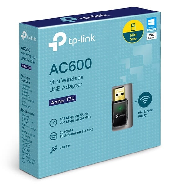 TP-LINK USB WIRELESS AC600 ARCHER T2U