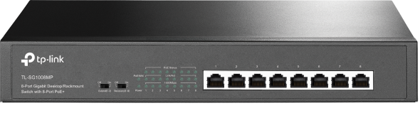 TP-LINK SWITCH 8 PORT 8POTR POE (TL-SG1008MP)10/100/1000