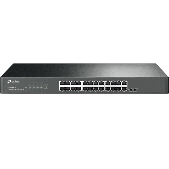 TP-Link 24-Port JetStream24-Port Gigabit Rackmount Switch