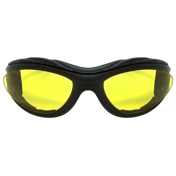 EyeframesInt-THE-11X540704/PCH, Yellow Photochromic Lens sports wrap Sunglasses