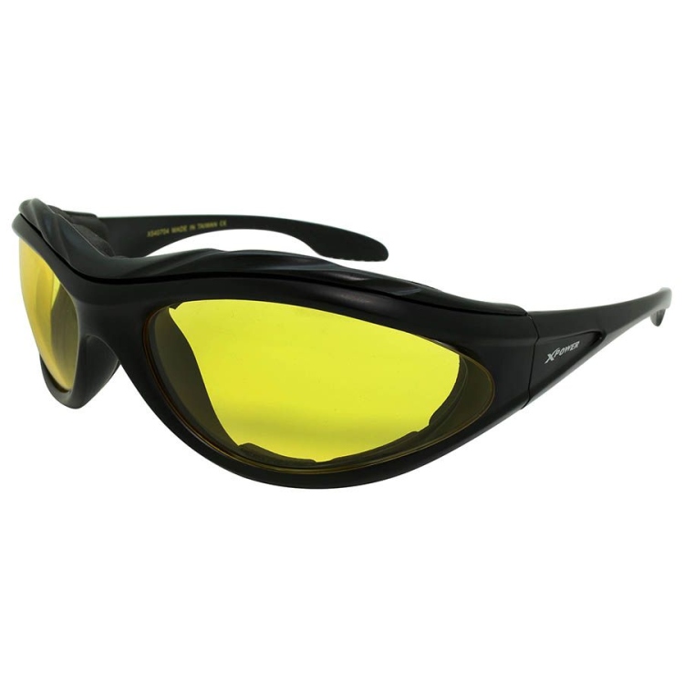 EyeframesInt-THE-11X540704/PCH, Yellow Photochromic Lens sports wrap Sunglasses