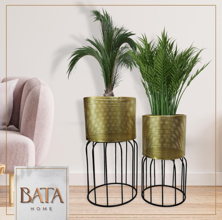 طقم احواض زريعة معدن ( ستاند معدن )
