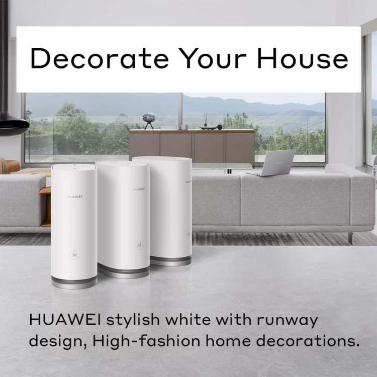 HUAWEI MESH 3 (3 PACK) WHOLE HOME MESH SYSTEM WI-FI AX3000