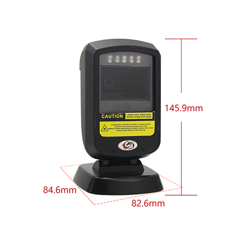 SUNLUX XL-2303A WIRED BARCODE SCANNER 2D WITH STAND