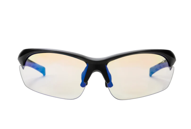 EyeframesInt-XP-11008-1-CLSD Photochromic Clear to Grey Lens Safety Glasses