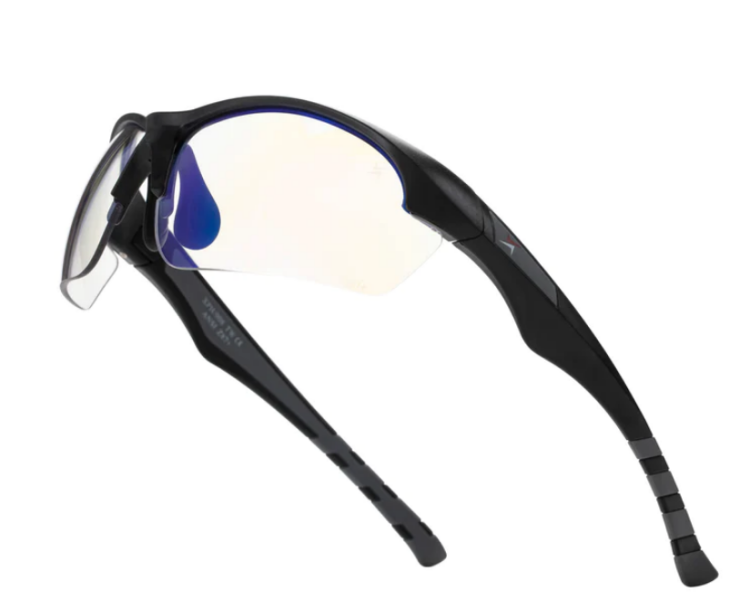 EyeframesInt-XP-11008-1-CLSD Photochromic Clear to Grey Lens Safety Glasses