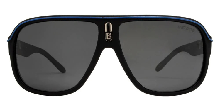 EyeframesInt-DY-PLJos, Men Polarized Retro Aviator Plastic Sunglasses, Assorted Colors 