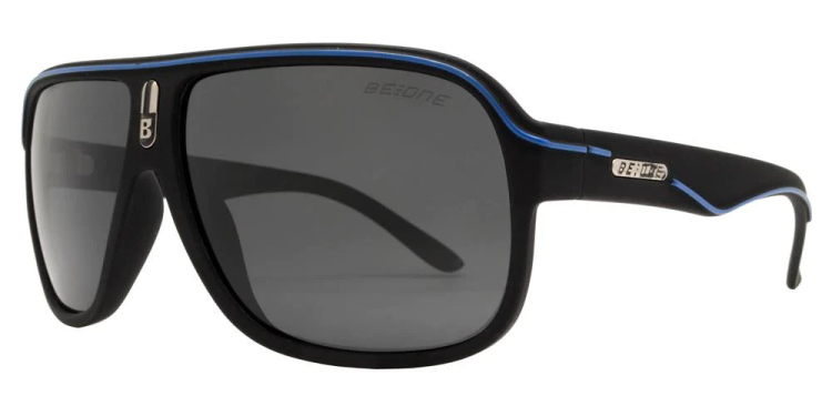 EyeframesInt-DY-PLJos, Men Polarized Retro Aviator Plastic Sunglasses, Assorted Colors 