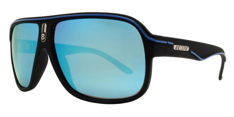 EyeframesInt-DY-PLJos, Men Polarized Retro Aviator Plastic Sunglasses, Assorted Colors 