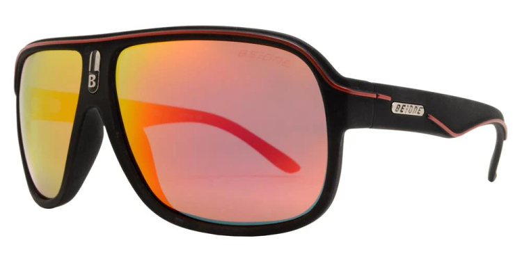 EyeframesInt-DY-PLJos, Men Polarized Retro Aviator Plastic Sunglasses, Assorted Colors 