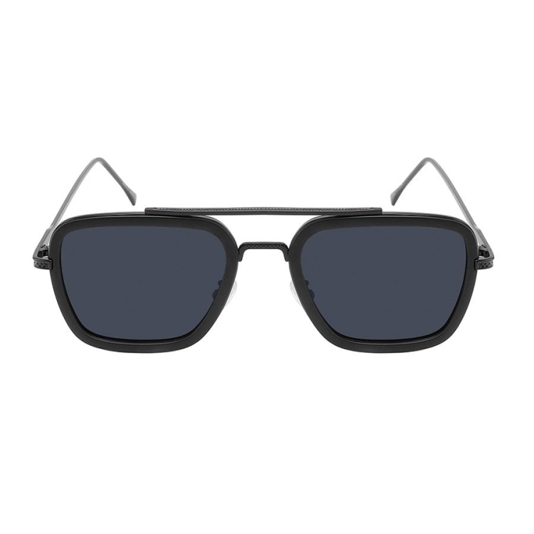 EyeframesInt-THE-1153121-FLP, Polarized men square aviator Sunglasses, Assorted Colors 