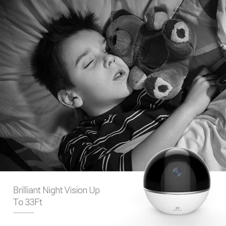 EZVIZ C6TC 2MP - FULL-ROOM COVERAGE, MOTION TRACKING MASTER