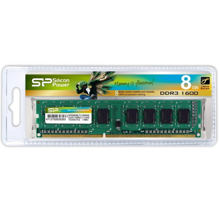 SP DDR3L 1600 8GB PC