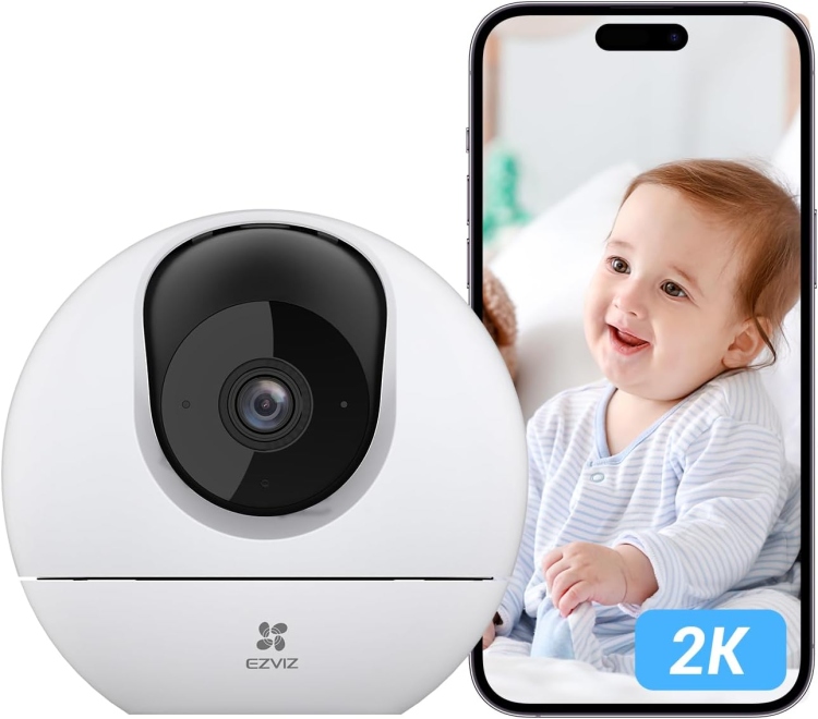 EZVIZ H6 3K - SMART WI-FI 2.4+5.0HZ- SD CARD UP TO 512GB