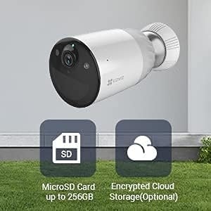 EZVIZ BC1-B2 2MP WI-FI CAMERA KIT - 2.8MM - 12,900 MAH - 2.4 GHZ WI-FI- IP66 - MICROSD CARDS UP TO 256 GB