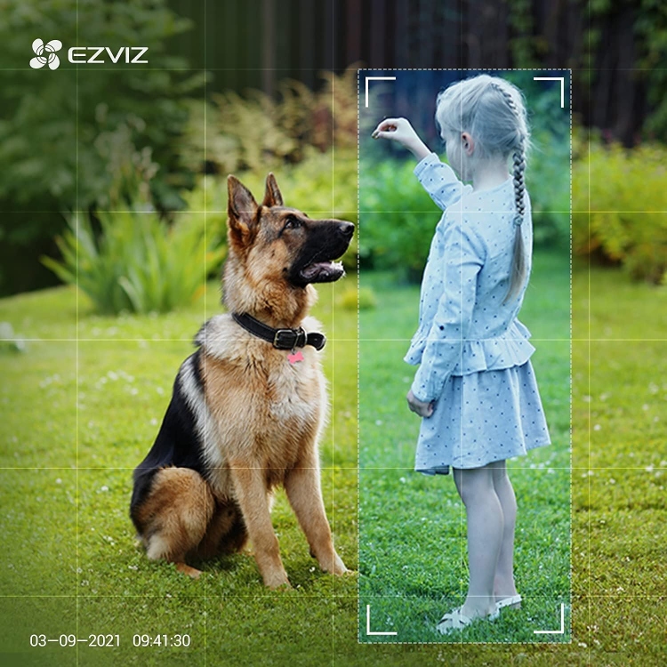 EZVIZ BC1-B3 2MP  WI-FI CAMERA KIT - 2.8MM - 12,900 MAH - 2.4 GHZ WI-FI- IP66 - MICROSD CARDS UP TO 256 GB WI-FI CAMERA KIT - 2.8MM - 12,900 MAH - 2.4
