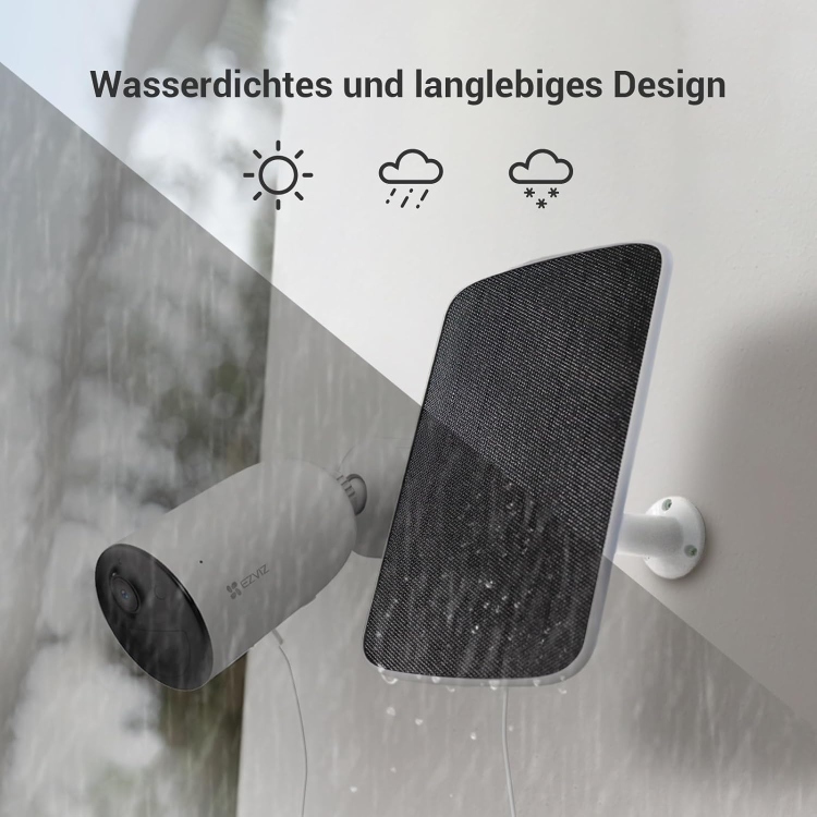 EZVIZ CS-CMT WEATHERPROOF SOLAR CHARGING PANEL UP TO 4.2W