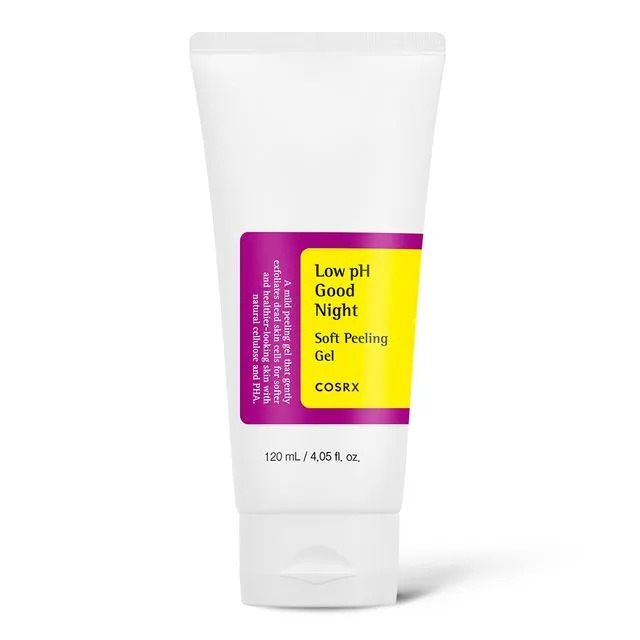 COSRX, Low pH Good Night Soft Peeling Gel - كوزريكس, جيل مقشر لطيف  ليلي ذو درجة حموضة منخفضة