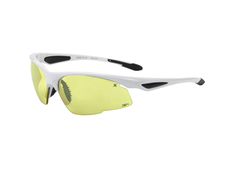 EyeframesInt-XP-11001-1YSD, Photochromic Yellow to Grey Lens Safety Glasses