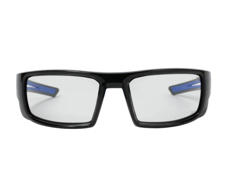 EyeframesInt-XP-11002-PC-CL, Clear Lens Safety Glasses, Assorted Colors 