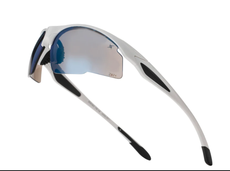 EyeframesInt-XP-11005-PC, Mirror Lens Safety Sunglasses, Assorted Colors