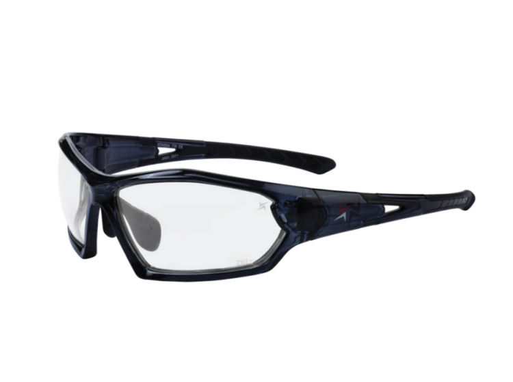 EyeframesInt-XP-11004-PC-1CL, Clear Lens Safety Glasses 