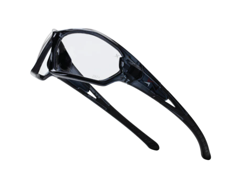 EyeframesInt-XP-11004-PC-1CL, Clear Lens Safety Glasses 
