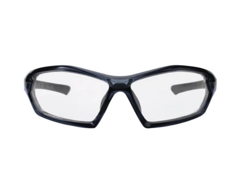 EyeframesInt-XP-11004-PC-1CL, Clear Lens Safety Glasses 