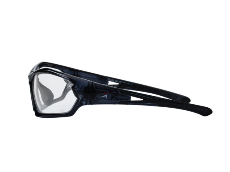 EyeframesInt-XP-11004-PC-1CL, Clear Lens Safety Glasses 