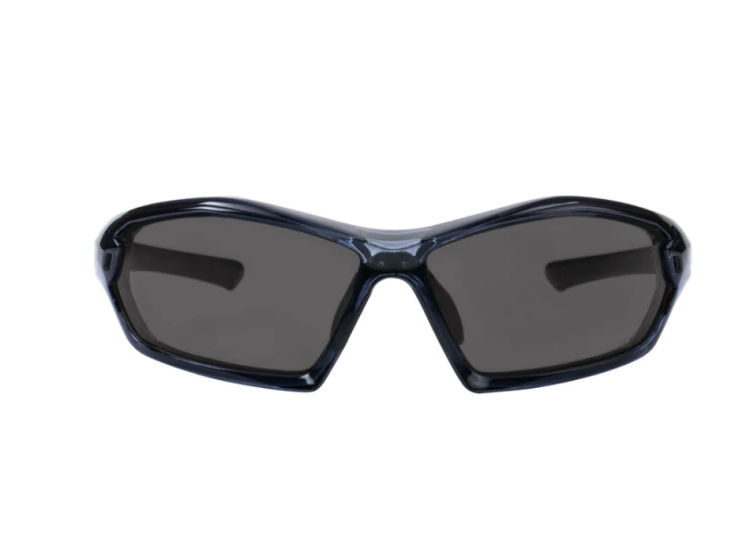 EyeframesInt-XP-11004-PC-1SD, Smoke Lens Safety Sunglasses 