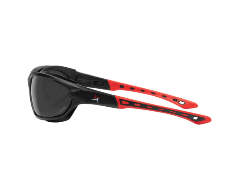 EyeframesInt-XP-11001-PC-2SD, Smoke Lens Safety Sunglasses 