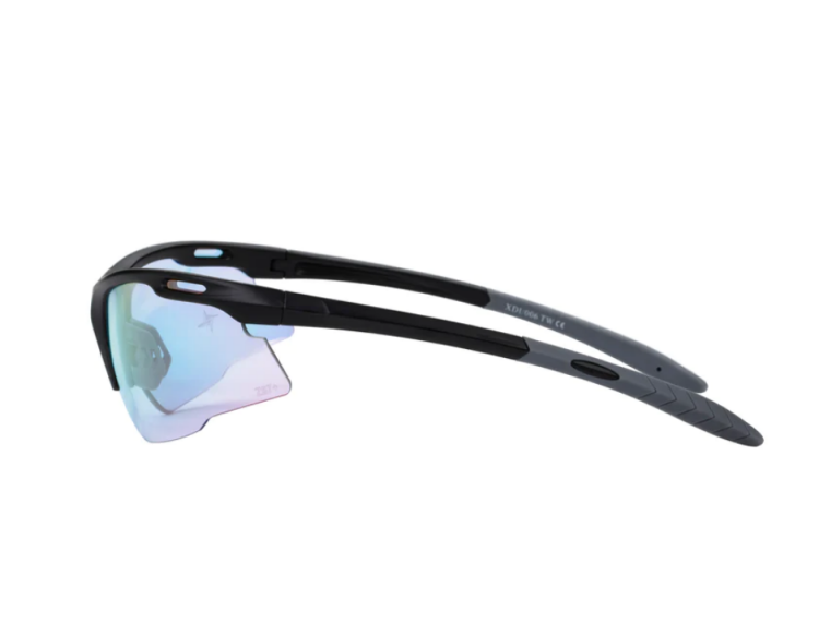 EyeframesInt-XP-11002-3-CLSD, Photochromic Clear to Grey Lens Safety Glasses