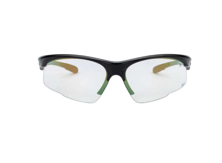 EyeframesInt-XP-11001-2CLBN Photochromi Clear to Brown Lens Safety Glasses