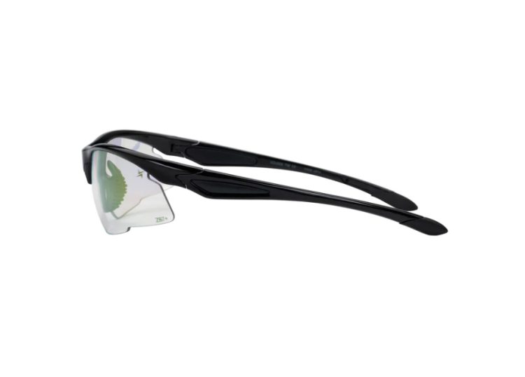 EyeframesInt-XP-11001-2CLBN Photochromi Clear to Brown Lens Safety Glasses