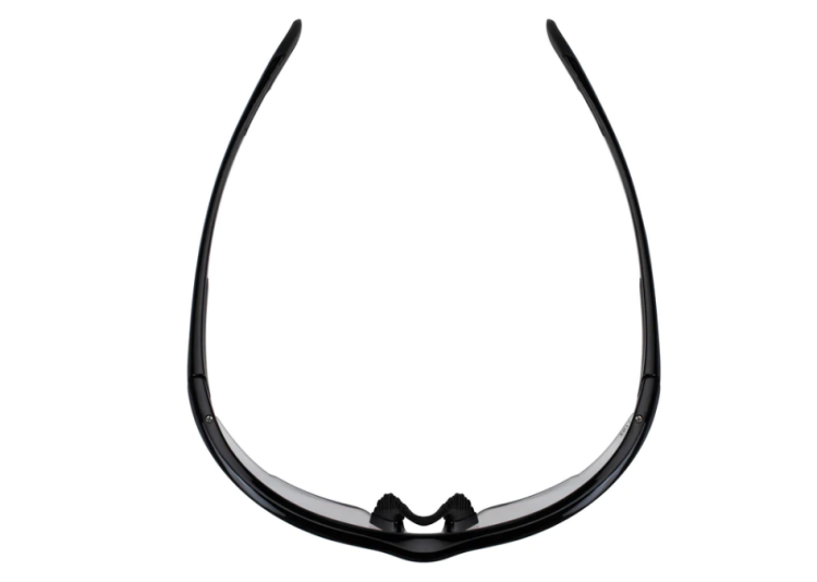 EyeframesInt-XP-11001-2CLBN Photochromi Clear to Brown Lens Safety Glasses